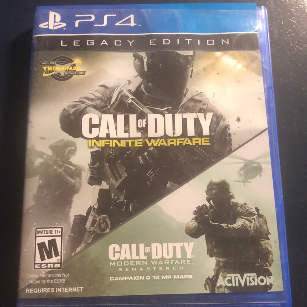 PS4 Game: COD Infinite Warfare Legacy Edition